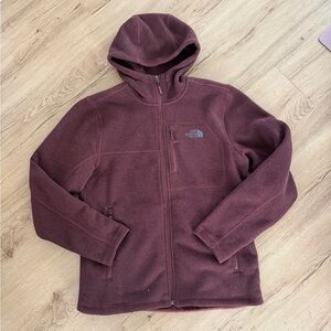 North Face Textured Fleece Full Zip